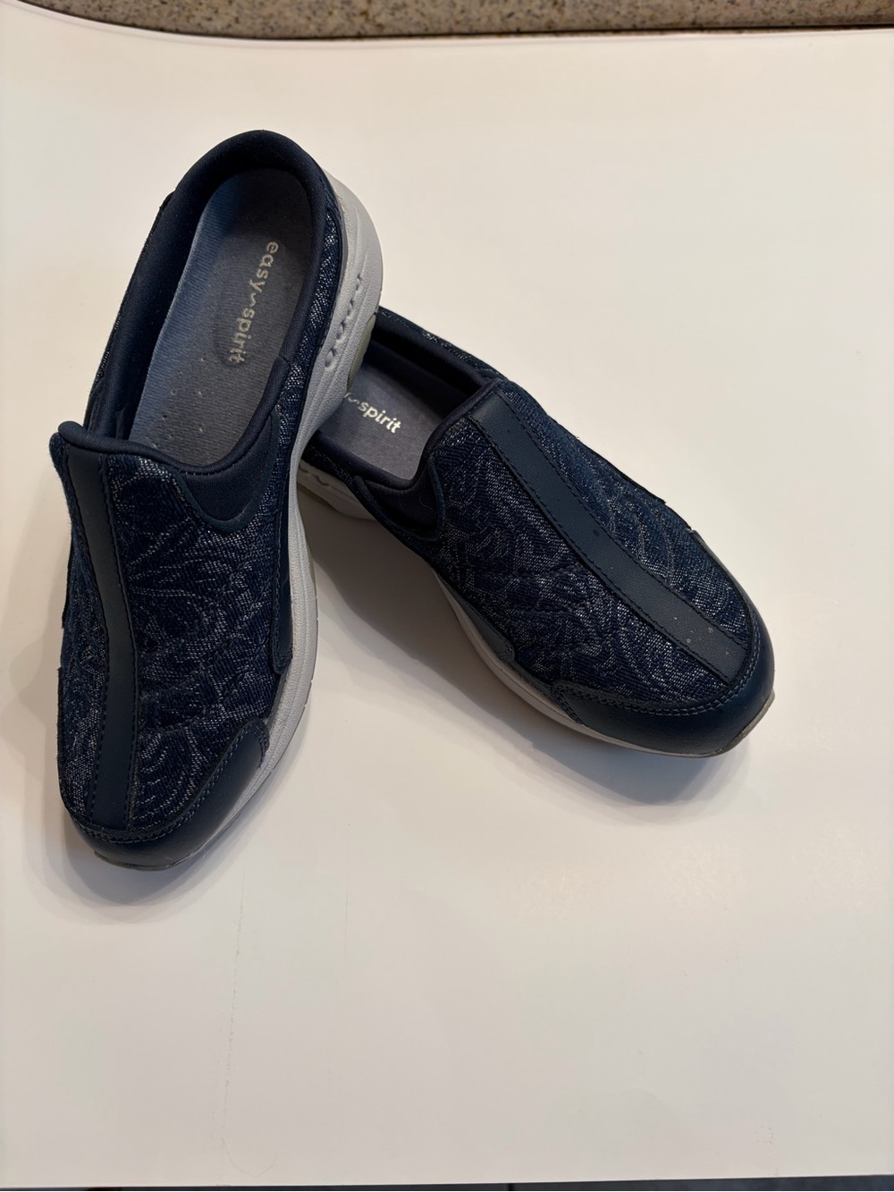 Easy Spirit Navy Travel time mule for Women